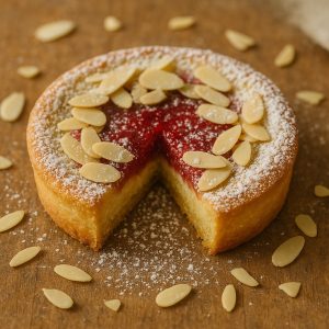 Raspberry Almond Tart